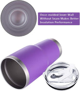 30 oz Purple Stainless Steel Tumbler